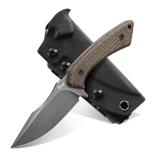 CVLIFE 14C28N Micarta Neck Knife
