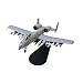 1:100 Scale A-10A Thunderbolt II Warthog Attack Plane Fighter Aircraft Diecast Model Gift Ornament Collection