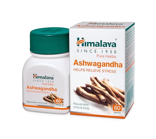 Himalaya Ashwagandha General Wellness Tablets | Stress Relief | R...