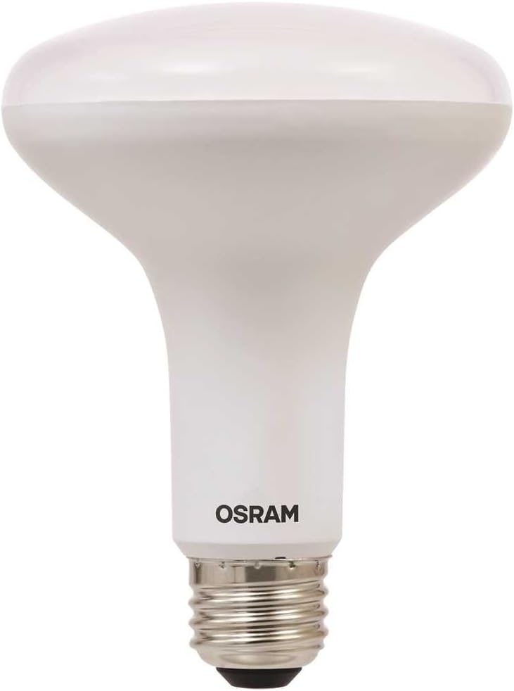 LEDVANCE Sylvania Home Lighting 65W LED Light Bulb, BR30 Lamp, Pack of 2, Soft White, 9W, 2700K
