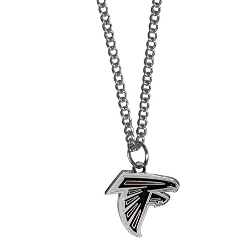 NFL Siskiyou Sports Fan Shop Atlanta Falcons Chain Necklace with Small Charm 22 inch Team Color
