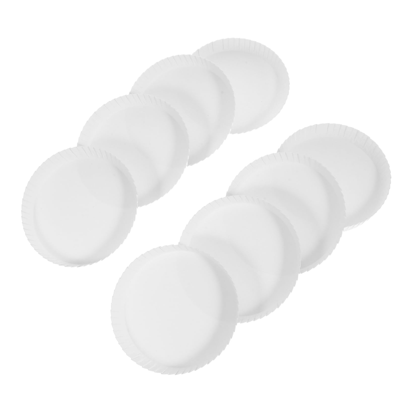 Cabilock 100Pcs Disposable Paper Cup Covers Hotel Cup Lids for Cafes Mess Drinking Pleated Design for Home Office Restaurants Parties Events