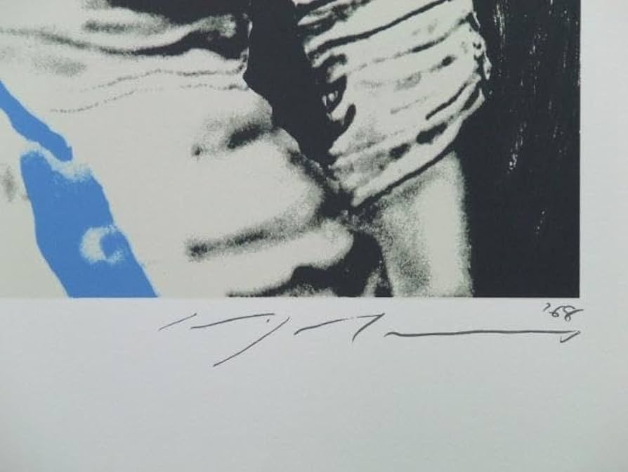 池田満寿夫サイン 『マリリンの半分』 ミクストメディアシート出品 0121A 池田満寿夫サイン 『マリリンの半分』 ミクストメディアシート出品 0121A