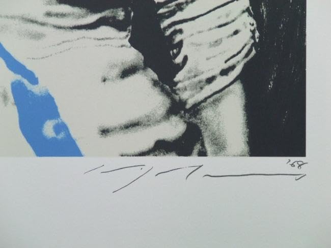 Amazon.co.jp: 池田満寿夫 サイン マリリンの半分 ミクストメディア