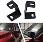 Dasen Front A-pillar Left ＆ Right Side Hood Hinges LED Work/Cube Light Mount Brackets Compatible with F150 Raptor 2017-2022 ＆ F-150 2015-2022(Come With Installation Instructions)