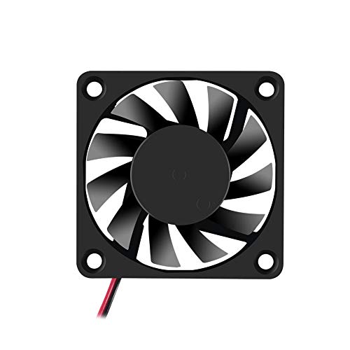 Dorhea Fan 60X60X10 Mm Dc 12V 6010 Brushless Cooling Fan, Replacement Ball Bearing 60Mm Fan For Cooling Diy Pc Computer Case Fan - 2 Pin Case Fan (Pack Of 4Pcs) #TOP3