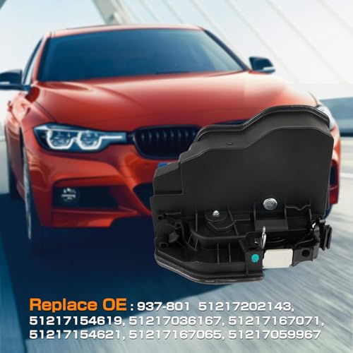Image of Front Right Power Door Lock Actuator Motor Compatible with BMW 320i 323i 325i 328i 330i 335d 335i 335xi 340i 428i 430i 528i 535d 535i Mini Cooper Countryman 2003-2019