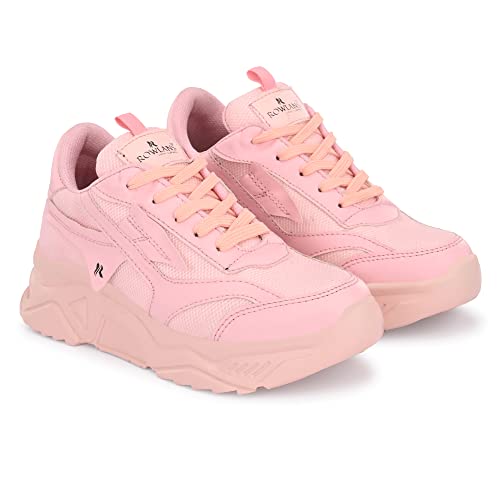 Image of ROWLANS Women's Mesh Lace-up Lightweight Sports /Gym /Running Shoes