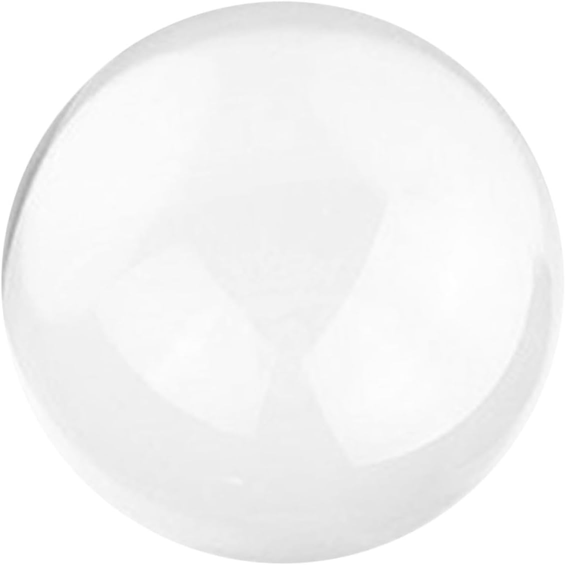 Toyvian 6cm Acrylic Juggling Ball Lightweight Contact Juggling Sphere for Professional Illusion Acts Stage Shows and Street Performances