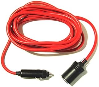 Pro Trucker 12 Foot Heavy Duty 12 Volt Cigarette Lighter Plug Extension Cord