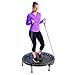 Stamina Intone Plus Trampoline with Resistance Bands - 38 inch Exercise Rebounder, Outdoor and Indoor Trampoline, Exercising Equipment at Home, Recreational Trampolines