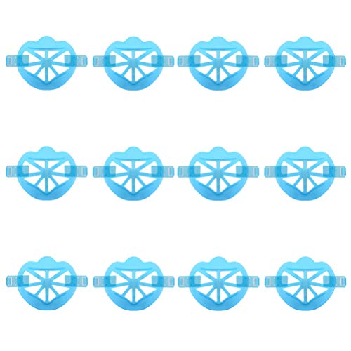 EXCEART 12Pcs Suporte Facial 3D Moldura de Almofada Nasal Moldura de Suporte Interno Cobertura Facia