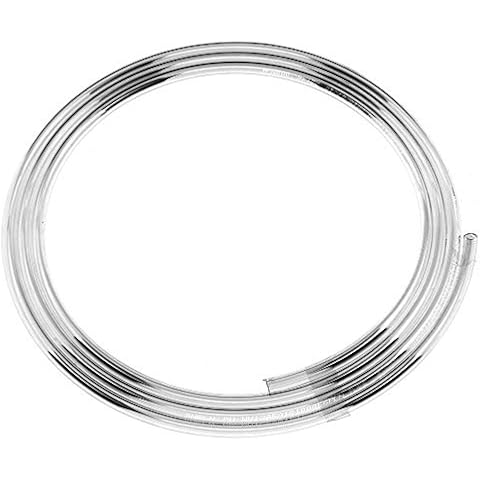 Windshield Washer Hose, 180cm 4mm Crystal Clear Windshield Washer Hose Pipe Window Washer Jet Windscreen Tube Cover
