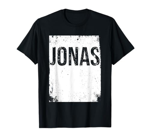 Jonas First Given Name Pride Funny Vintage Camiseta