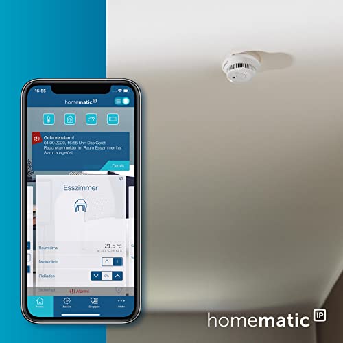 Homematic IP Smart Home Rauchwarnmelder für sicheren Brandschutz