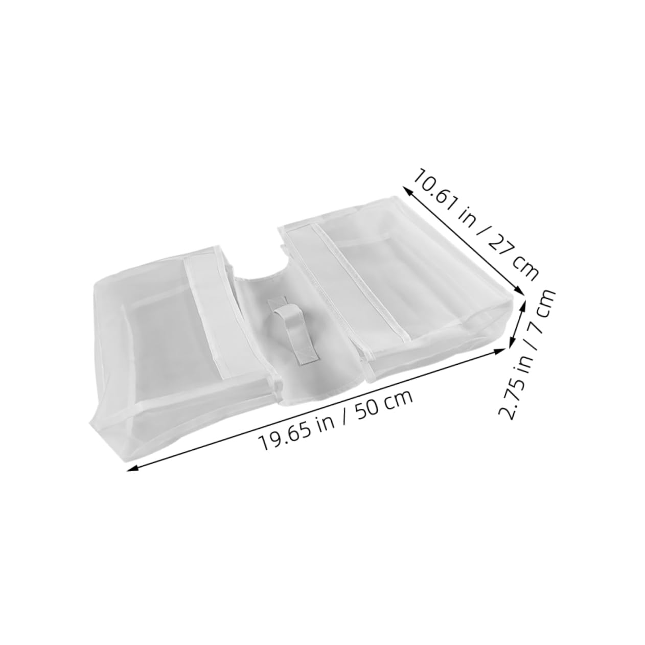 SOLUSTRE Bath Toy Storage Net Saddle Shape Hanging Organizer for Toddlers Easy Installation Spacious Mesh Design for Bathroom Shower and Breathable Toy Holder