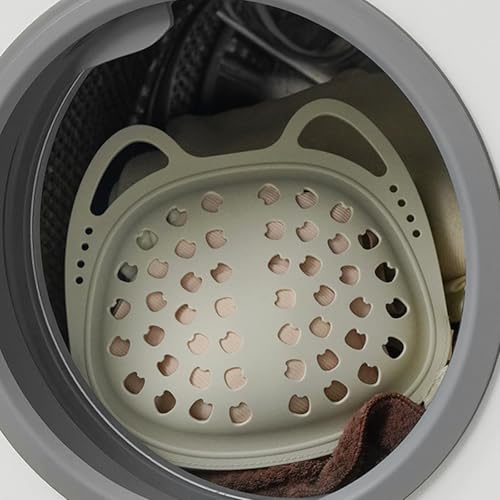 Bolsa de lavado de silicona para evitar deformación de ropa en la lavadora 4