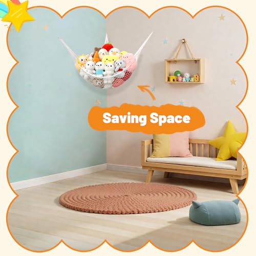 Save 50% on 2-PCS Stuffed Animal Hammock with Code CHM4HOUC - Image 6