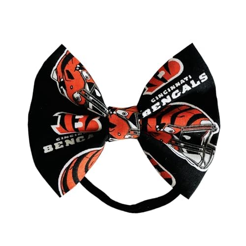 Bengals Bow Baby Headband or Hair Clip - Main Image