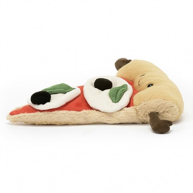 新作　新品　ジェリーキャット　ピザ　pizza 食べ物　ぬいぐるみ Amazon.com: Jellycat Amuseables Slice of Pizza Stuffed Toy