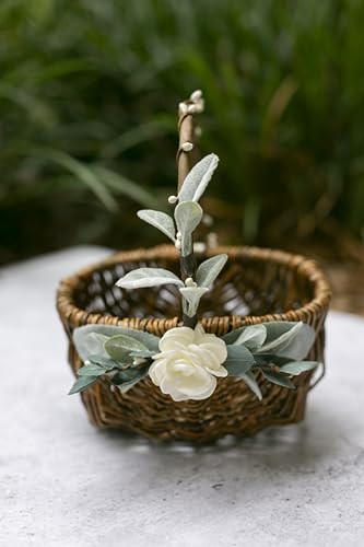 Willowflowergirlbasketbohowoodflowergirlbasketrusticweddingbasketwgreenerydecorromanticwillowgiftbasketbyraggawedding Urban Country Home Decor Willow flower girl basket boho wood flower girl basket rustic wedding basket wgreenery decor romantic willow gift basket by ragga wedding urban country home decor
