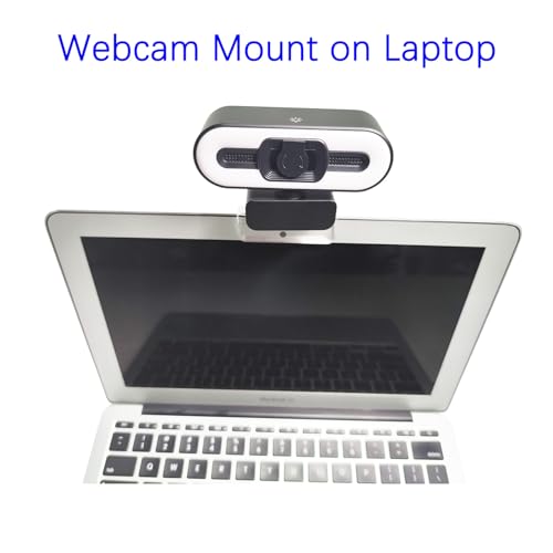 image for HTLAKIKJ Webcam Mount for Monitor, Compatible with Logitech and other 