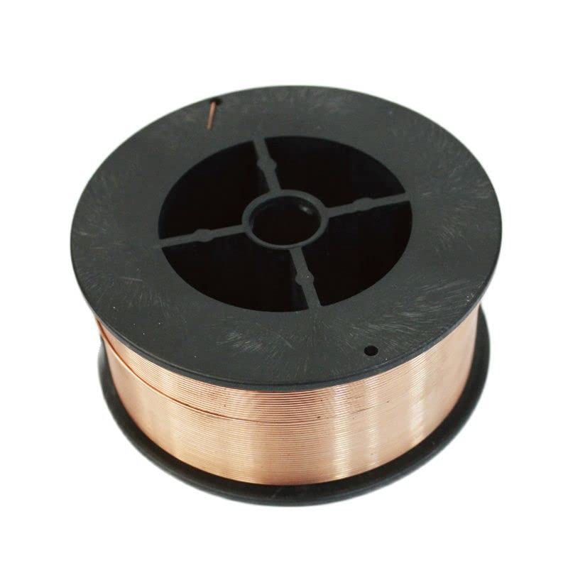 WALNUTS Bobina da 5 kg ER70S-6 Filo for Saldatura Mig in Acciaio Dolce 0,8 mm 1,0 mm 1,2 mm 1,6 mm (Color : 0.8mm 5KG Spool)