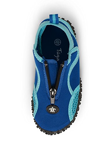 Tuga Kids Water Shoes, Blue/Light Blue, 1-2 M Us Little Kid #TOP2