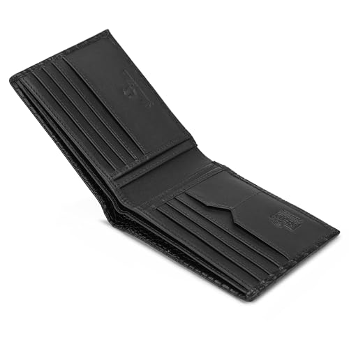 Image of K London Leather Design Original Purses for Men RFID Gents Purse Card Holder for Men Gents Wallets