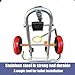 Toilet Cart Jack, Toilet Dolly Lift for Plumbers Portable, Foldable Toilet Installation Jack, Toilet Lifting Tool Jack on Cart with Wheels, Toilet Dolly for Installation, Move and Repair Toilets