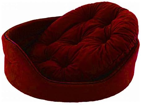 Gorgeous Super Soft Reversable Dual Maroon (Dog and Cat Bed)-Small