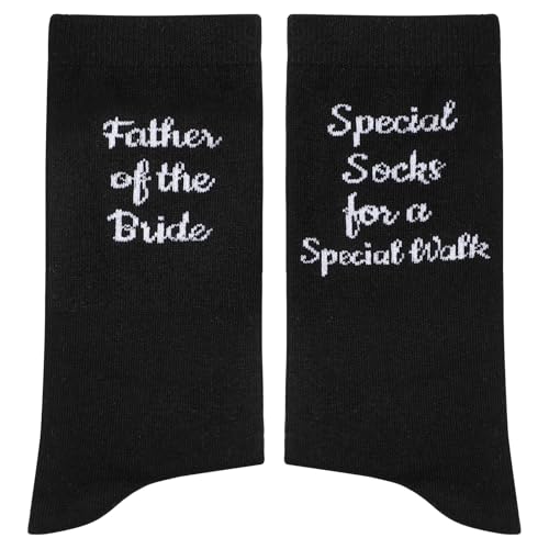 Geyoga Father of the Bride Gifts Wedding Gifts for Men Groom Socks for Dad Groom Brother...