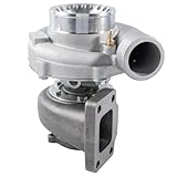 GT3582 Turbocharger T3 Flange 600HP, 0.63 A/R Turbine, with Gaskets, Universal Fit for 2.5L-6.0L Engines, Turbo Boost Replacement GT35