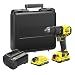 Produktbild Stanley FatMax 18V 2-Gang Akku-Bohrschrauber SFMCD710D2K (2.0Ah, max. Drehmoment 60 Nm, bürstenloser Motor mit Vollmetallgetriebe, LED-Licht, inkl. 2 Akkus, Ladegerät & Koffer)