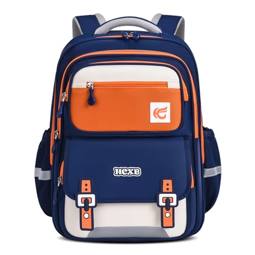 Schulrucksack Jungen Ergonomisch Schulranzen für 1. - 5. Klasse...