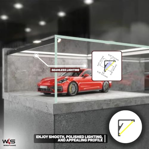 Perfil de aluminio para LED ángulo 30-60 grados miniatura 7