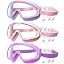 Pink Blue Clear & Pink Clear & Purple Clear