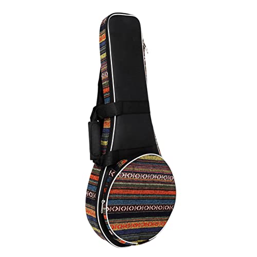 Paquet de voyage pour mandoline en tissu oxford sac à dos double épaule