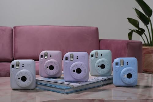 Fujifilm Instax Mini 12 Instant Film Camera (Pastel Blue w/Case + Extra Film, Compact) - image 9