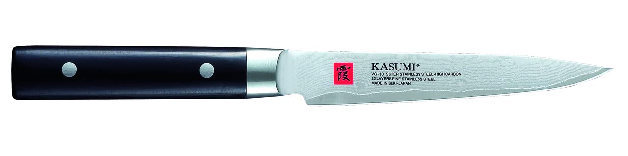 Kasumi 82012- Couteau Office GM Damas Standard 12 cm, 4-3/4-Inch