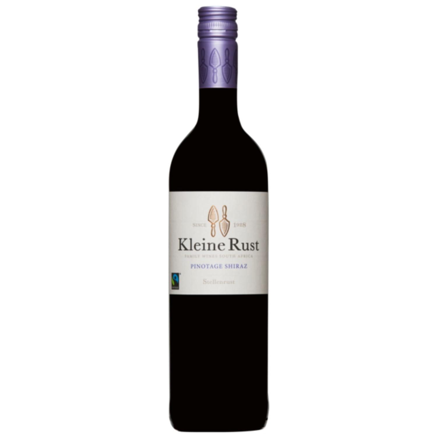 Kleine Rust Pinotage Shiraz Stellenbosch Rotwein Trocken Südafrika inkl. FeinWert E-Book (1 x 0.75l)
