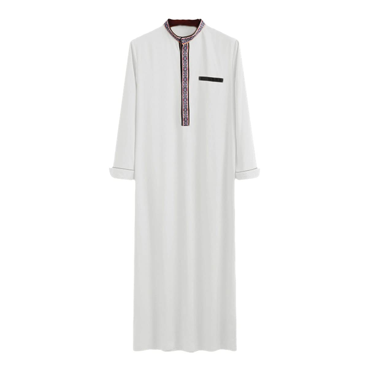 Vêtements de Dubaï de qualité supérieure avec finitions patchwork raffinées - 8