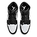 Air Jordan 1 Mid Men's Shoes (DQ8426-001, Black/White/Iron Grey) Size 8