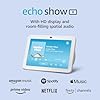 Amazon Echo Show 8 (newest model), With Spatial Audio, Smart Home Hub, and Alexa, Glacier White