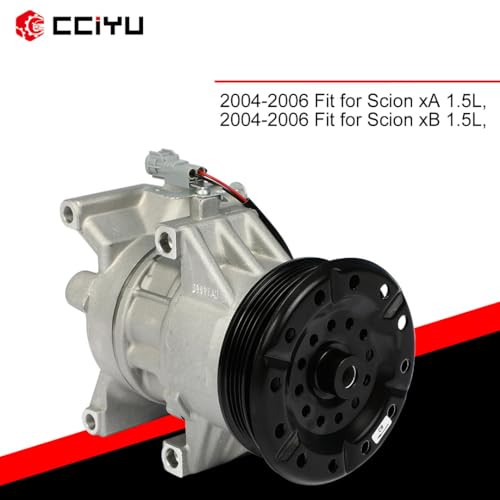 Image of CCIYU AC Compressor w /Clutch for Scion xA L4 1.5L 2004-2006