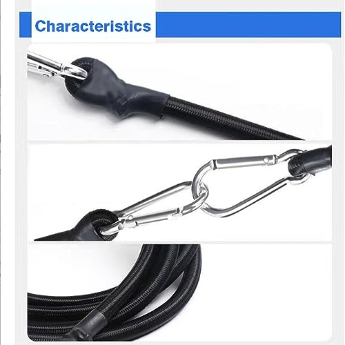 Bungee Cords with Carabiner Clips - Image 3