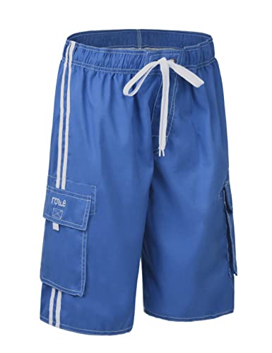 Image of Nonwe Men's Beachwear Board Shorts Quick Dry with Mesh Lining Swim Trunks