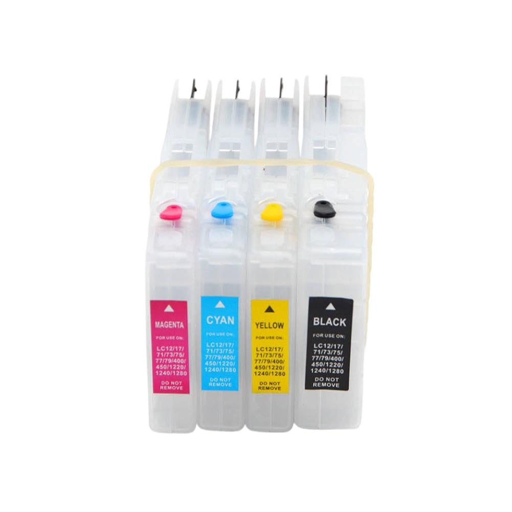 Cartuccia d'inchiostro di ricarica LC75 confezione da 4 compatibile con i materiali di consumo della stampante MFC-J280W MFC-J425W MFC-J430W MFC-J435W MFC-J5910 MFC-J625 MFC-J6510 MFC-J6710 MFC-J6910