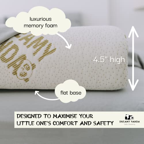 Dreamypanda Bed Bumpers For Toddlers — Bed Rail For Toddlers — Soft & Breathable Pillow With Bamboo Cover Plus Portable Travel Bag — White, Size Xl #TOP5