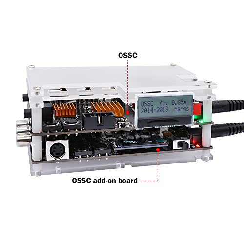 Kacenray Ossc Add-On Board, Ossc Scart Component Dual Modes Hd Video Converter, Ossc Converter With Composite And S-Video Input For Ntsc Pal Game Console #TOP7